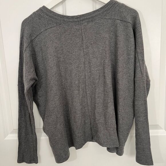 Nwt Johnny Was Calme Tunnel Neck Drawstring Crop Long Sleeve Sweater - Picture 4 of 6